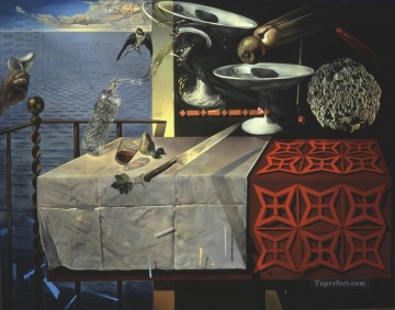 抽象的かつ装飾的 Painting - リビング スティル ライフ 1956 シュルレアリスム